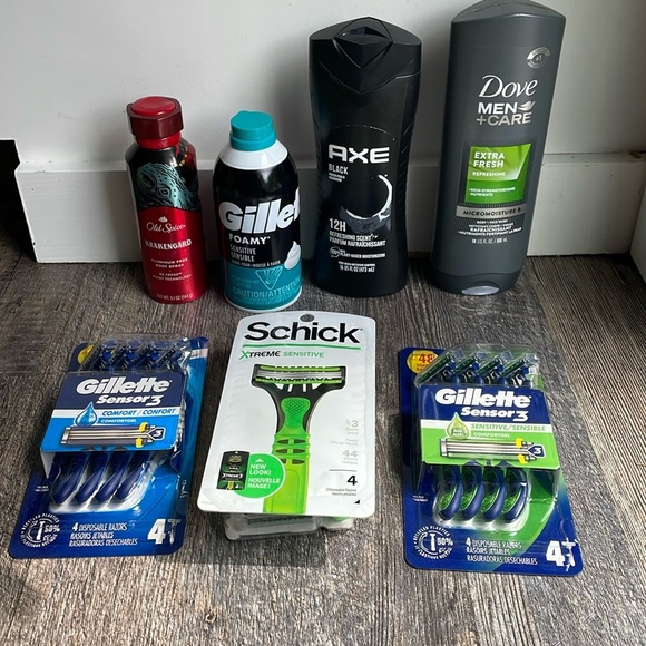 Gillette Mens Shaving and Peronal Care Bundle - Picture 1 of 8